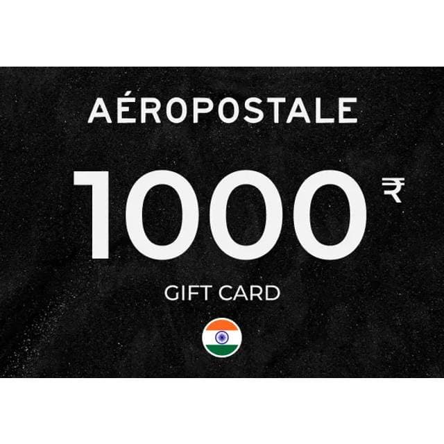 Aeropostale Gift Card 1000 INR