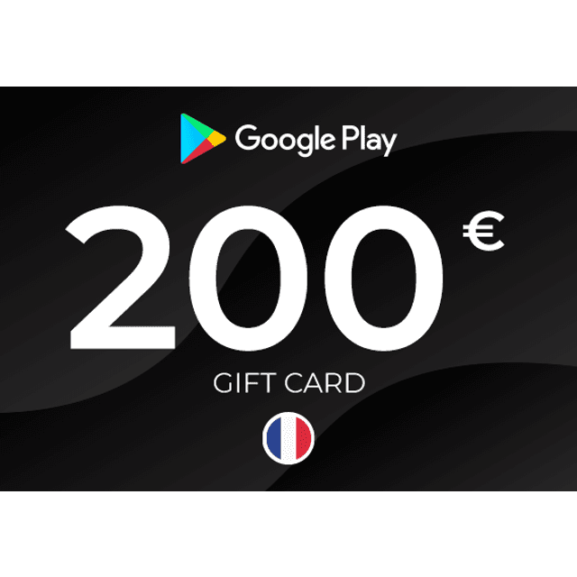Google Play Gift Card 200 EUR