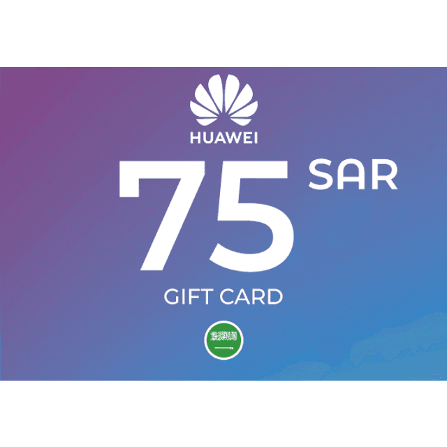 Huawei Gift Card 75 SAR Key