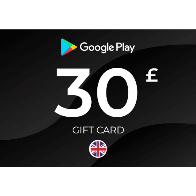 Google Play Gift Card 30 GBP