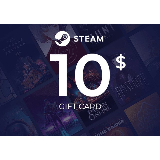 Steam Wallet Gift Card 10 USD