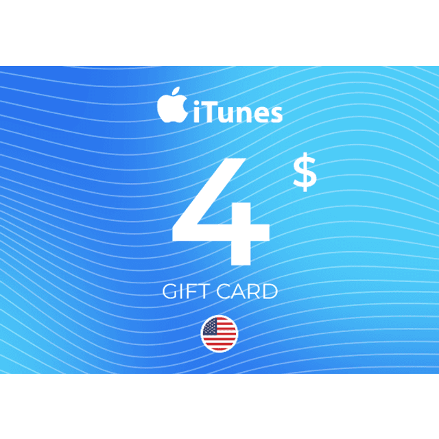 iTunes Gift Card 4 USD