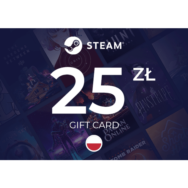 Steam Wallet Gift Card 25 PLN