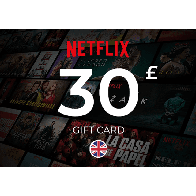 Netflix Gift Card 30 GBP