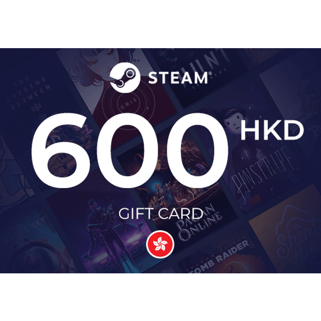 Steam Wallet Gift Card 600 HKD