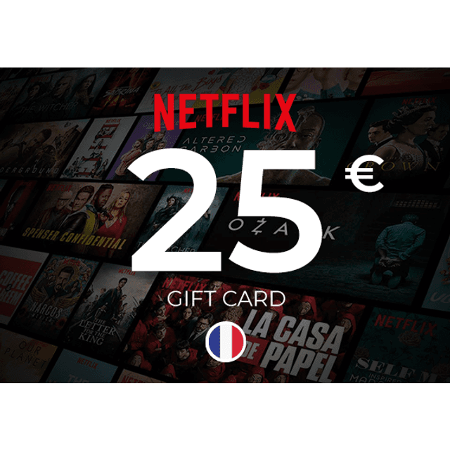 Netflix Gift Card 25 EUR