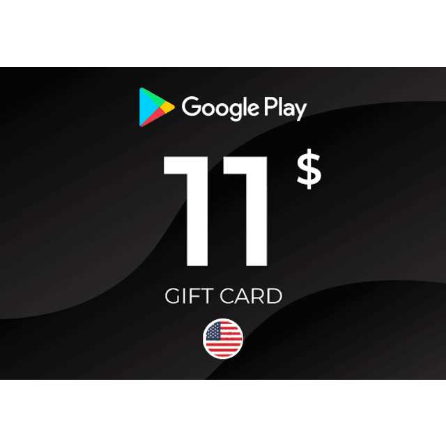 Google Play Gift Card 11 USD
