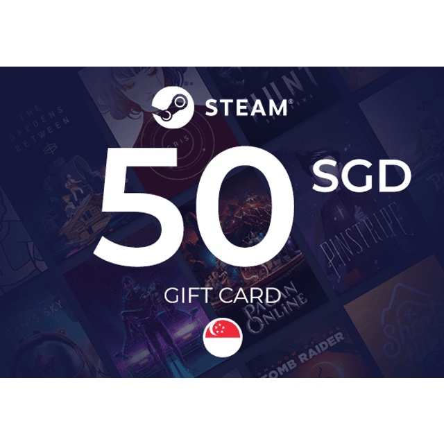Steam Wallet Gift Card 50 SGD