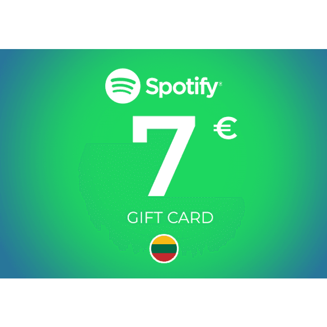 Spotify Gift Card 7 EUR Key