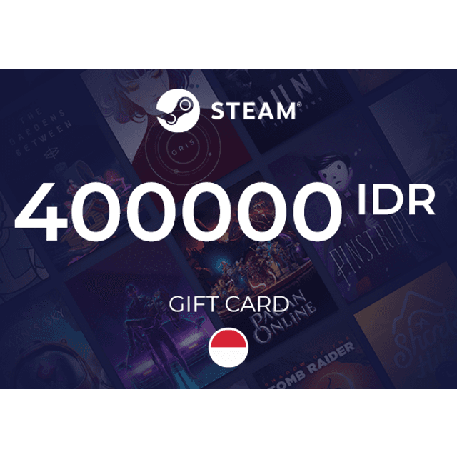 Steam Wallet Gift Card 400000 IDR