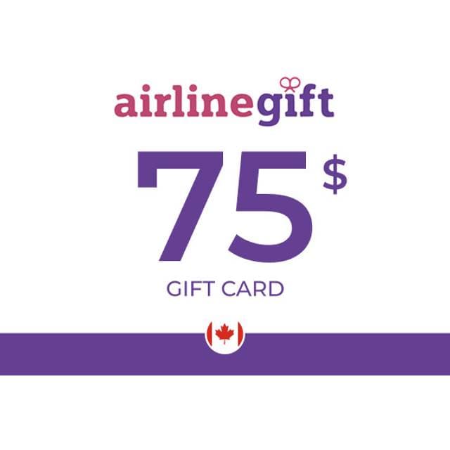 Airline Gift Card 75 CAD