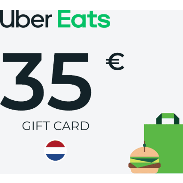 Uber Eats Gift Card 35 EUR