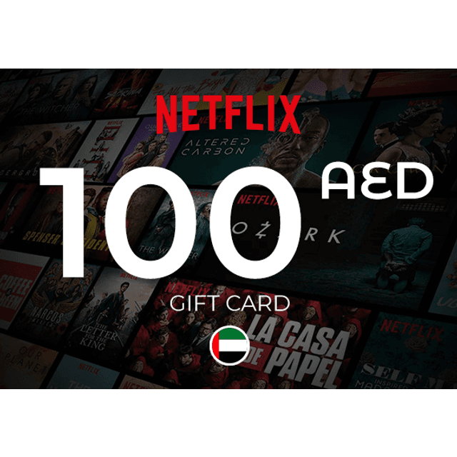 Netflix Gift Card 100 AED