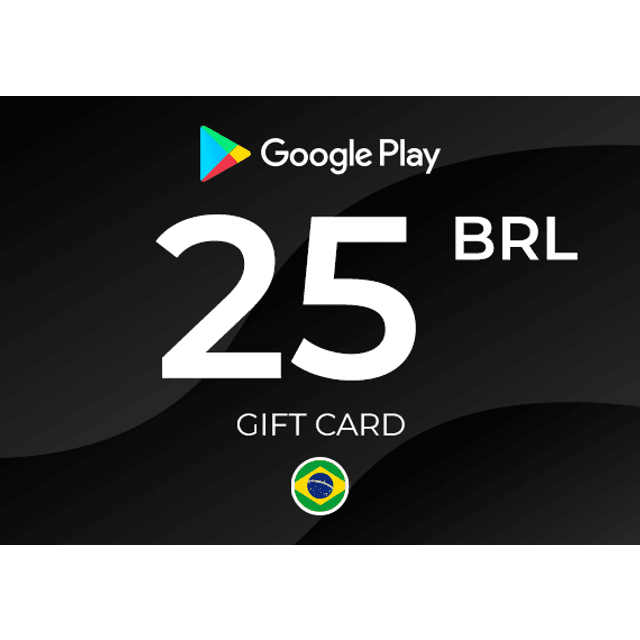Play Gift Card 25 BRL Key Brazil