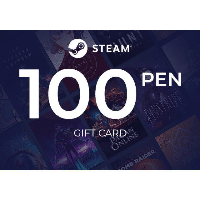 Steam Wallet Gift Card 100 Pen