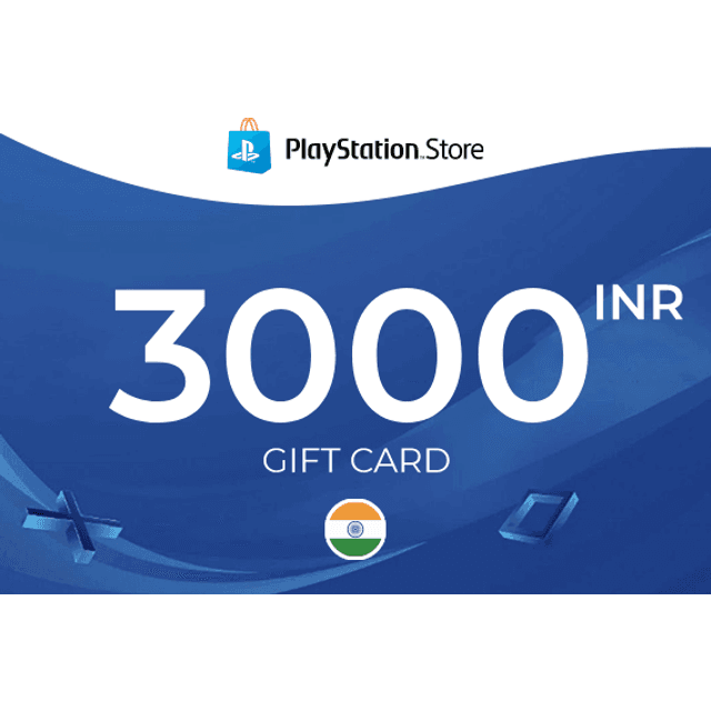 PlayStation Gift Card 3000 INR