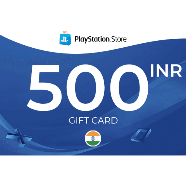 PlayStation Gift Card 500 INR