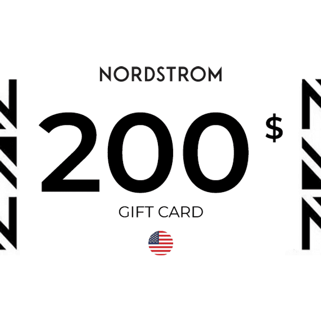 Nordstrom Gift Card 200 USD