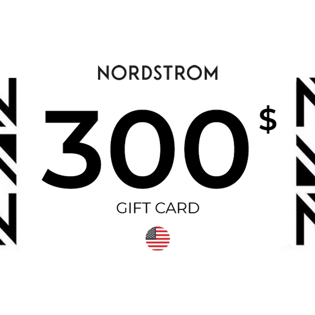 Nordstrom Gift Card 300 USD