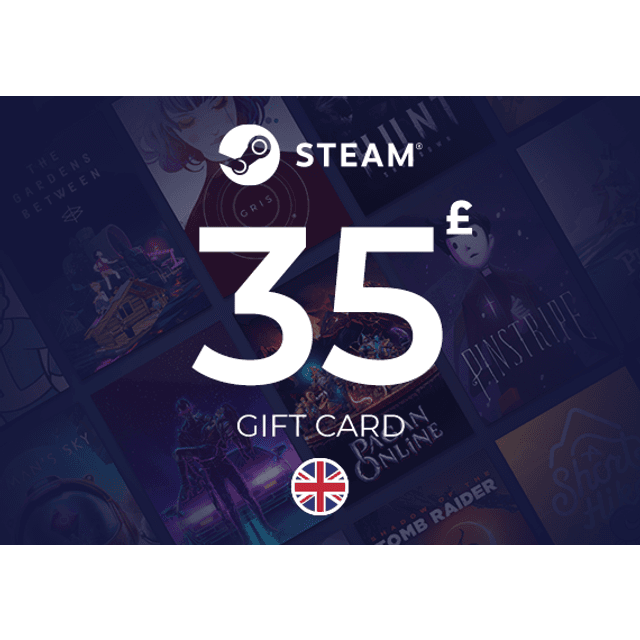 Steam Wallet Gift Card 35 GBP