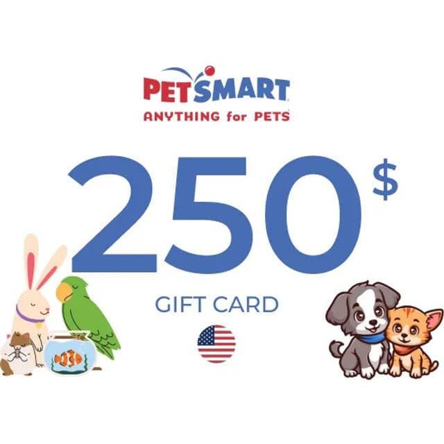 Petsmart Gift Card 250 USD