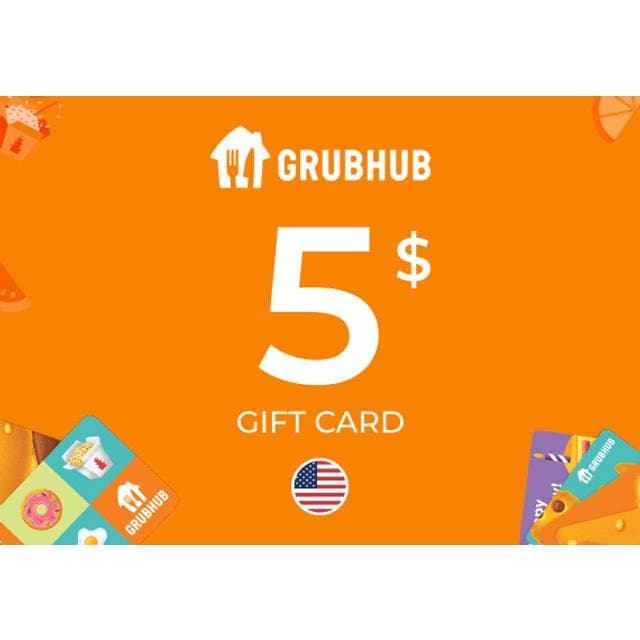 Grubhub Gift Card 5 USD Key
