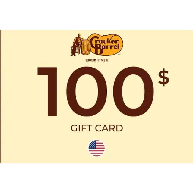 Cracker Barrel Gift Card 100 USD