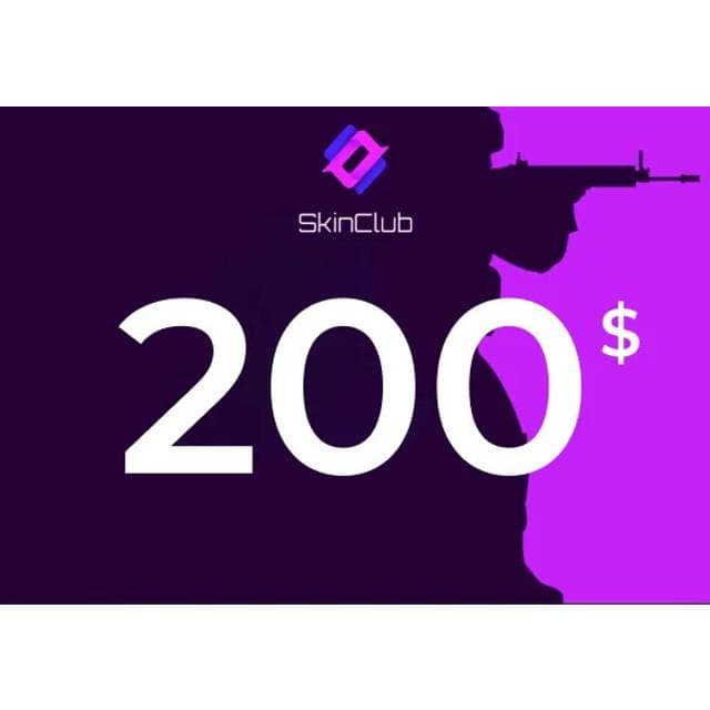 Skin.Club 200 USD Gift Card