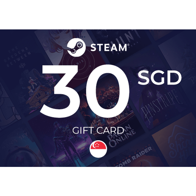 Steam Wallet Gift Card 30 SGD