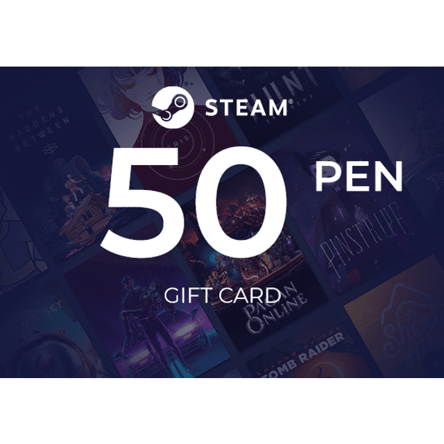 Steam Wallet Gift Card 50 PEN