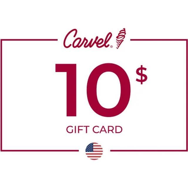 Carvel Gift Card 10 USD