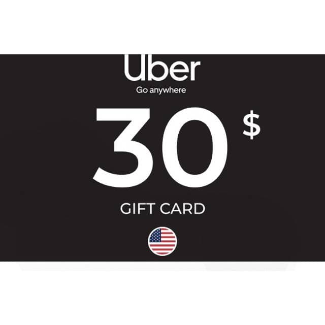 Uber Gift Card 30 USD