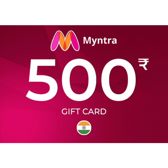 Myntra Gift Card 500 INR