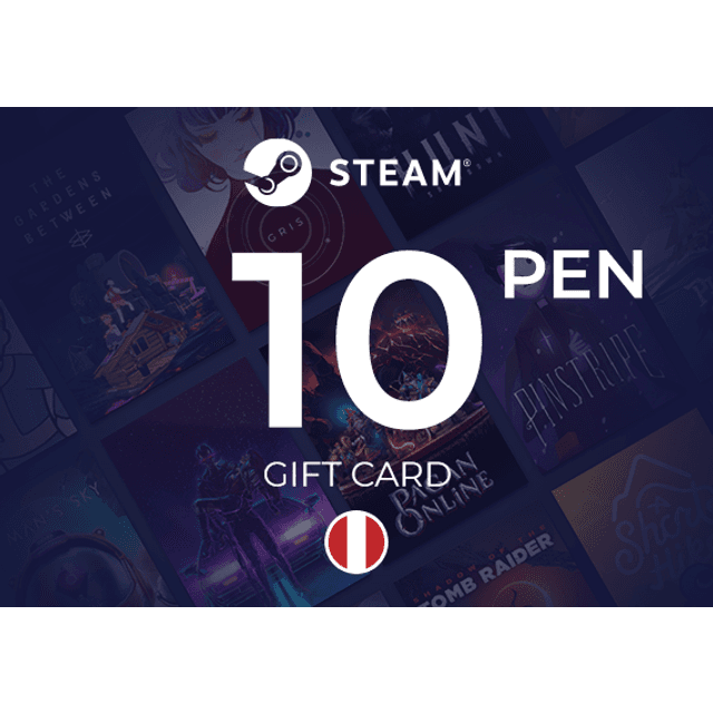 Steam Wallet Gift Card 10 PEN