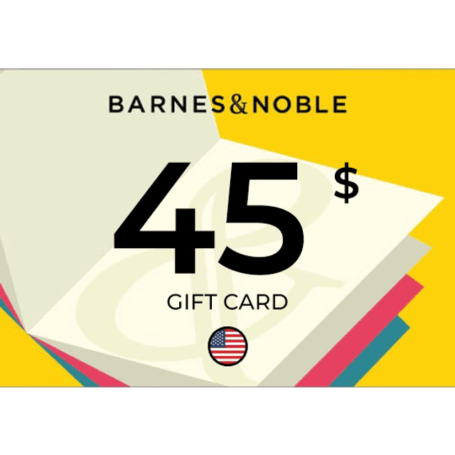 Barnes and Noble Gift Card 45 USD