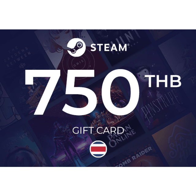 Steam Wallet Gift Card 750 THB