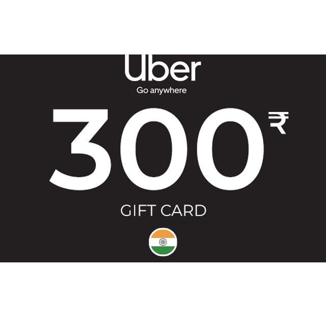 Uber Gift Card 300 INR