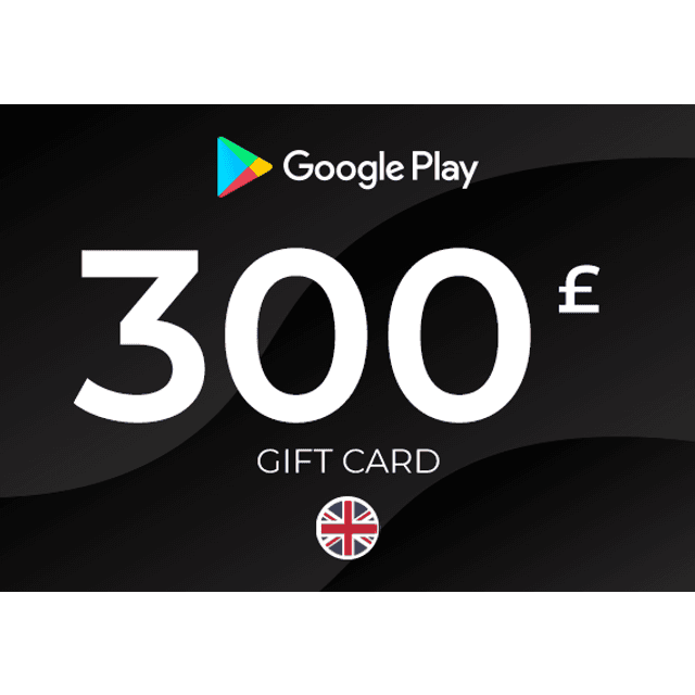 Google Play Gift Card 300 GBP
