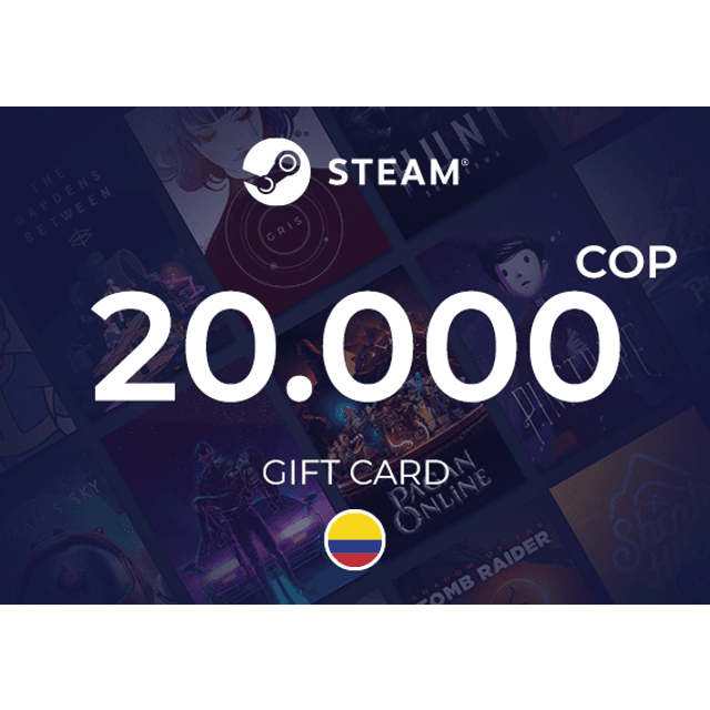 Steam Wallet Gift Card 20000 COP