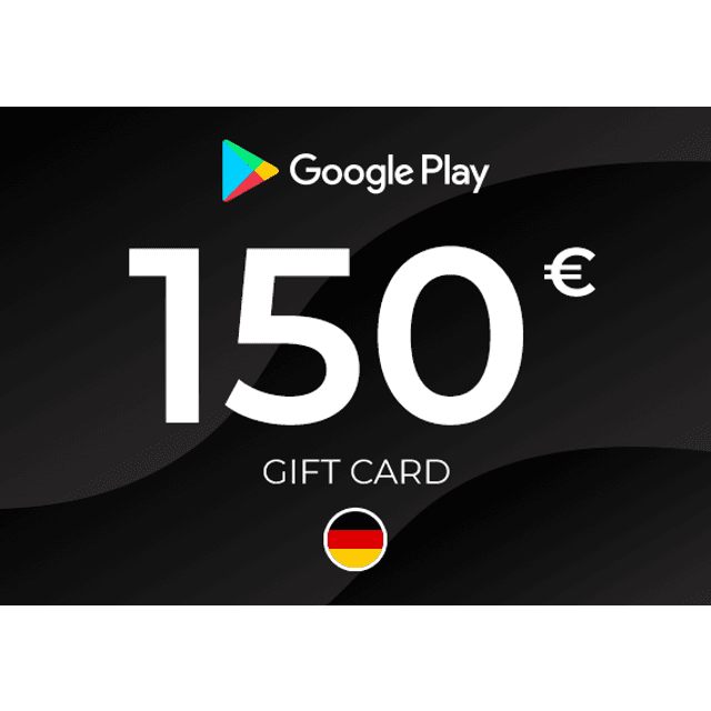Google Play Gift Card 150 EUR