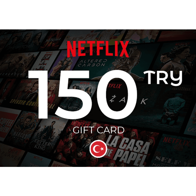 Netflix Gift Card 150 TRY Key Turkey