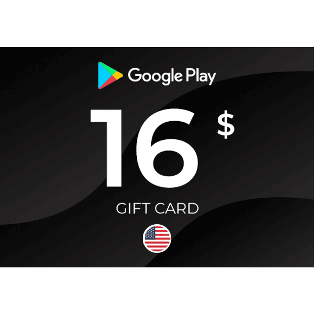 Google Play Gift Card 16 USD