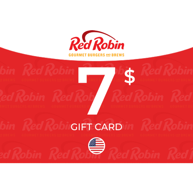 Red Robin Gift Card 7 USD