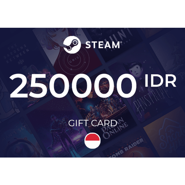 Steam Wallet Gift Card 250000 IDR