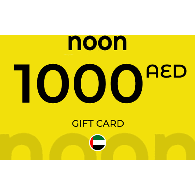 Noon Gift Card 1000 AED