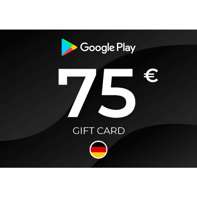 Google Play Gift Card 75 EUR