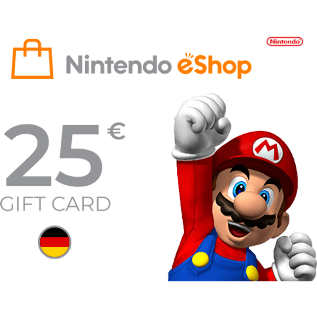 Nintendo eShop Card 25 EUR Key