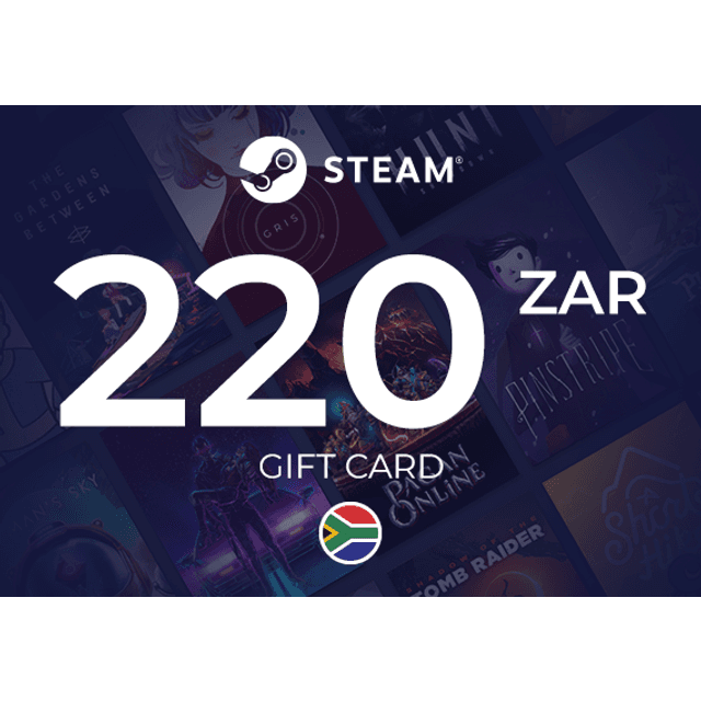 Steam Wallet Gift Card 220 ZAR