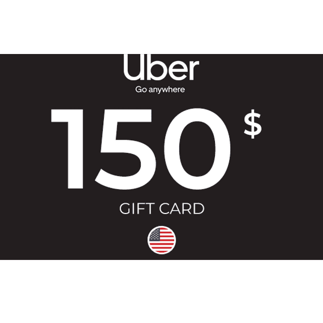 Uber Gift Card 150 USD