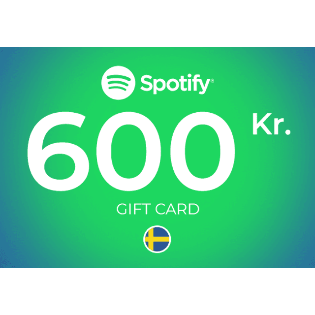 Spotify Gift Card 600 SEK